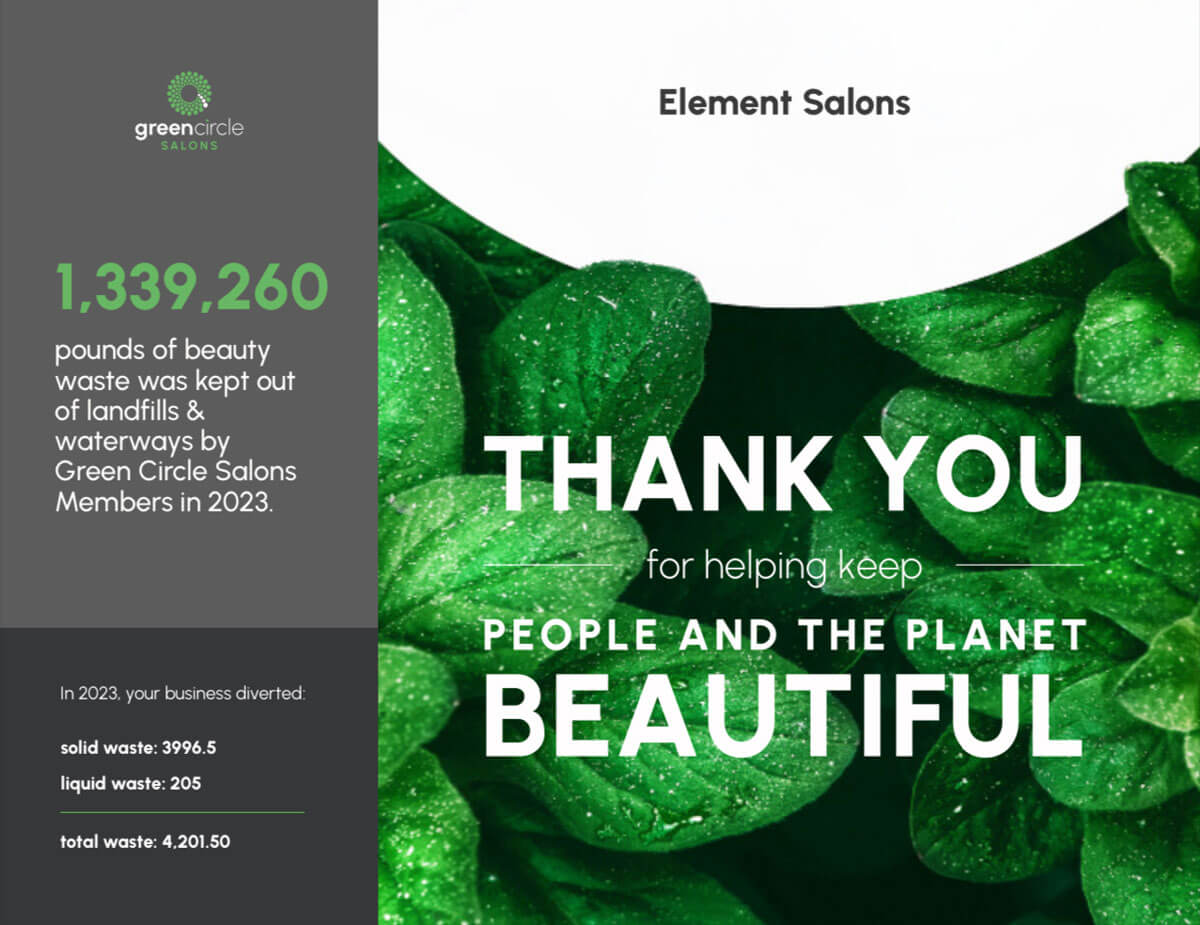 Element Salon | Green Circle 